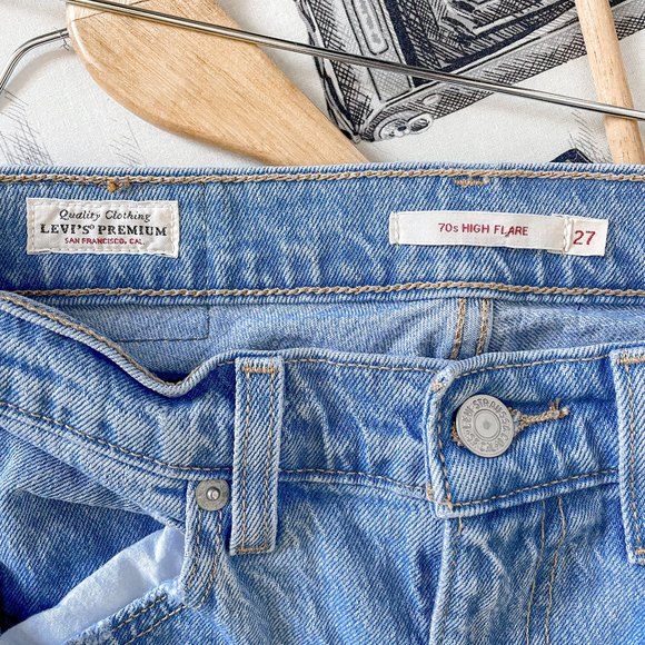 Levi's Premium 70's High Flare - Picture 8 of 8